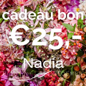 Cadeau bon €25,-