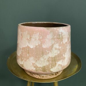 Pink spots Bloempotten - Maat M