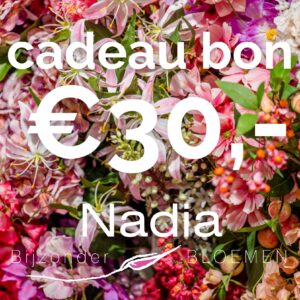 Cadeau bon €30,-