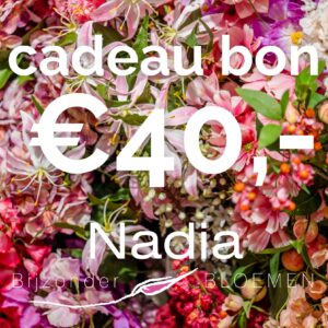 Cadeau bon €40,-