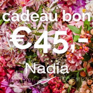 Cadeau bon €45,-