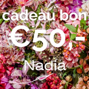 Cadeau bon €50,-