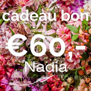 Cadeau bon €60,-