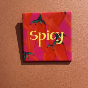 Tegeltje - Spicy